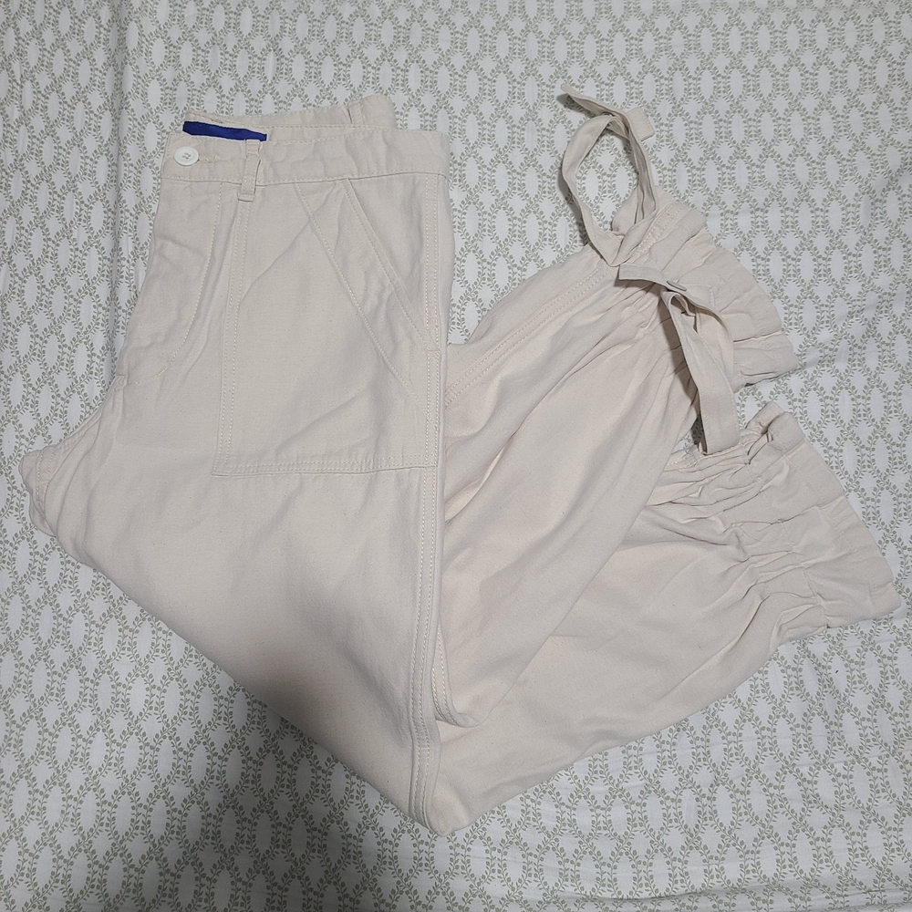 MOTHER X Carolyn Murphy NWOT Ankle-Cuff Pants Size 30
